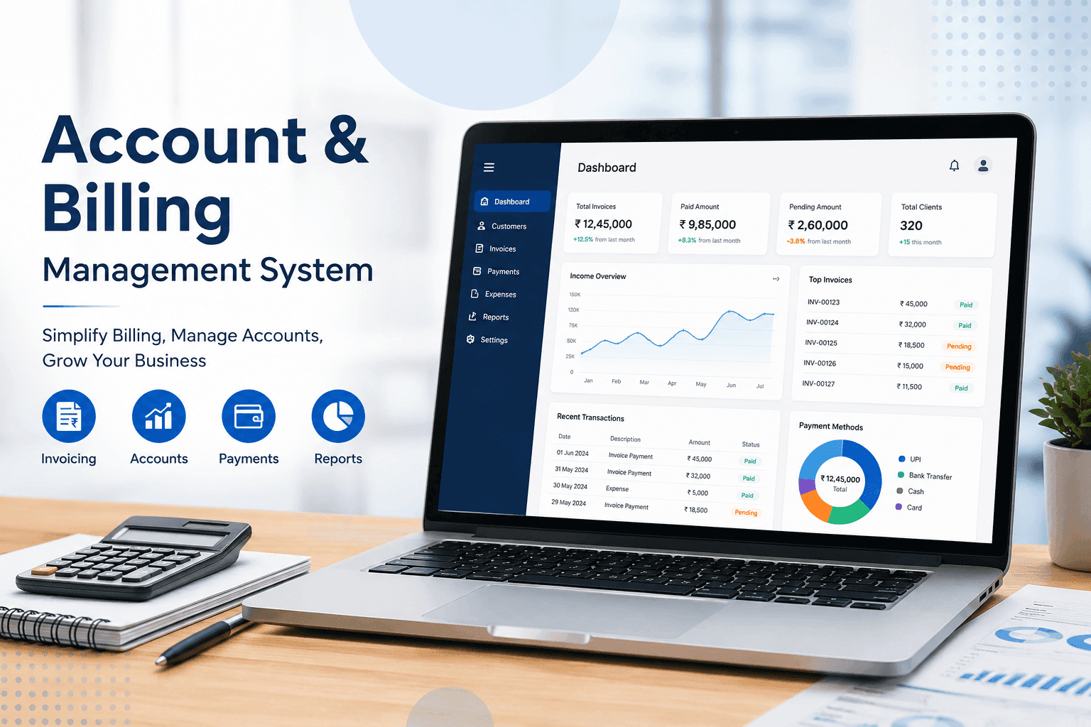 Account & Billing Management System