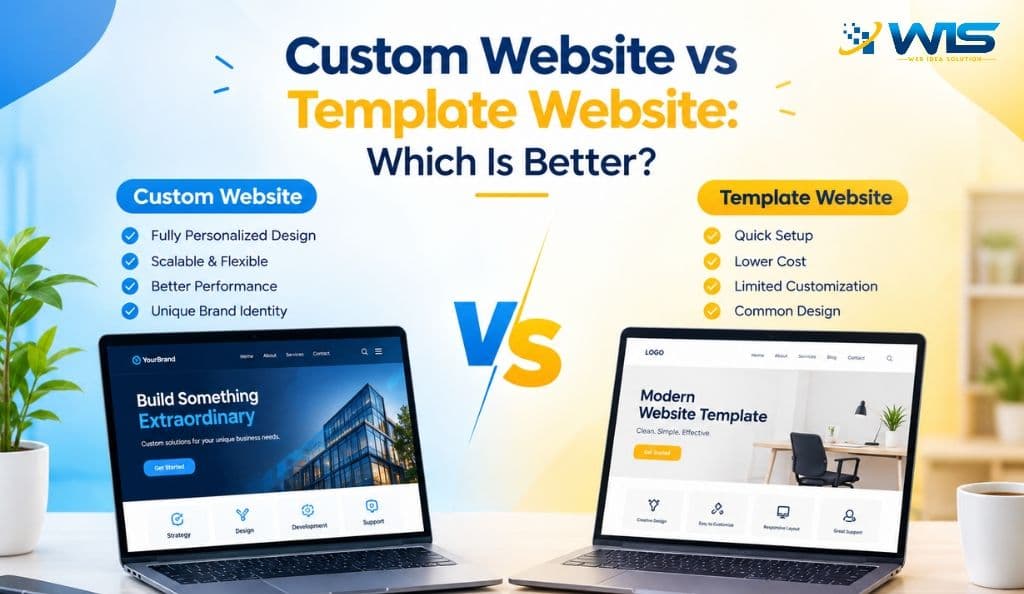 Custom Website vs Template Website