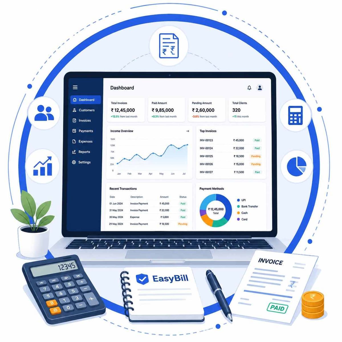 Account & Billing Management System