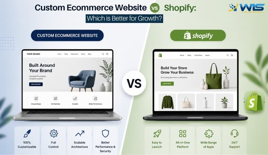 Custom Ecommerce Website vs Shopify: Which is Better for Growth?