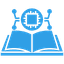AI-Powered Learning Assistance Icon
