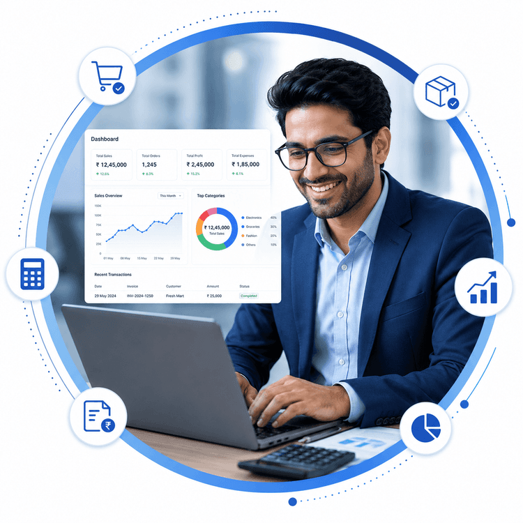 Take Control of Every Transaction, Inventory Movement & Financial Decision with EasyBill