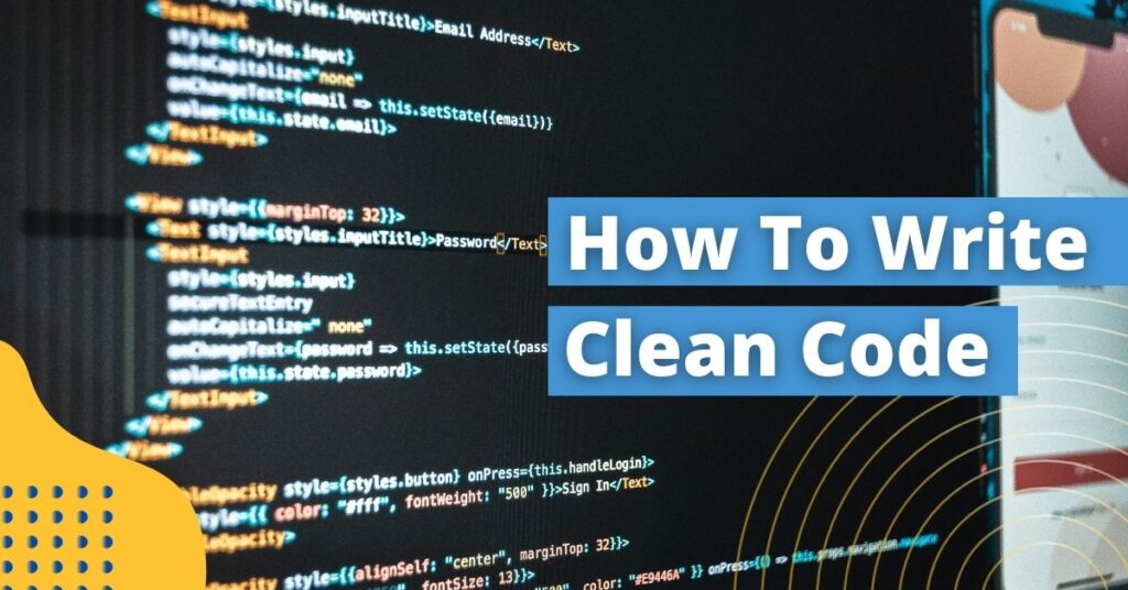 How to write clean code